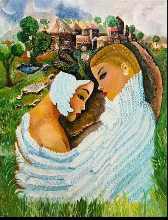 Colibrí — Óleo sobre lienzo, 2023