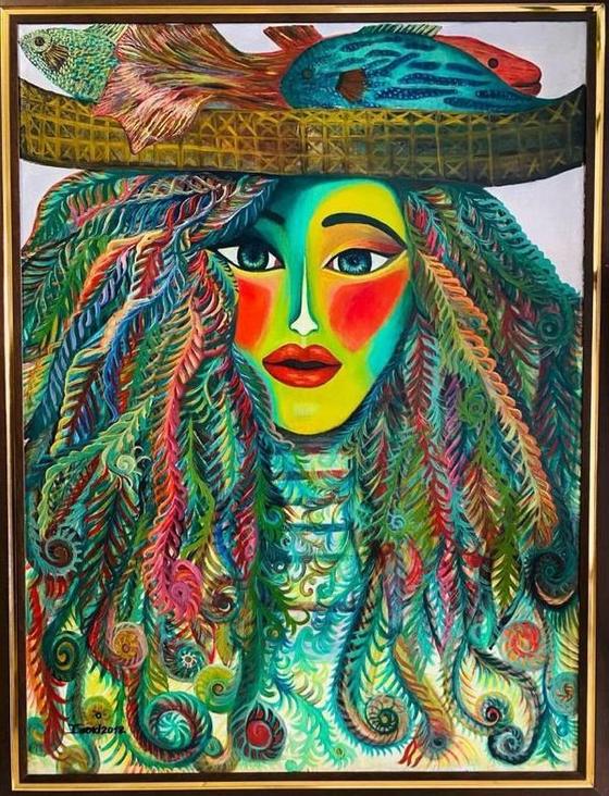 Penélope II — Acrílico sobre lienzo, 2018–2022